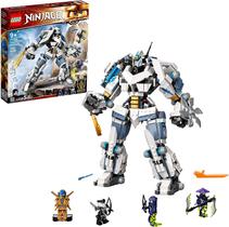 LEGO NINJAGO Legacy Zane's Titan Mech Battle 71738 Ninja Toy Building Kit Com Minifiguras Colecionáveis, Nova 2021 (840 Peças)