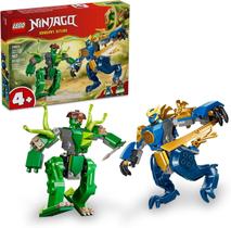 Lego ninjago - luta com robô dragão do jay 71853