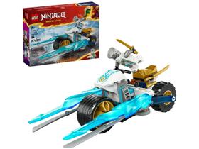 Lego Ninjago Motocicleta de Gelo de Zane 71816 - 84 Peças