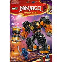 Lego Ninjago Robô Elemental da Terra do Cole 235 Peças 71806 Lego Ninjago Robô Elemental da Terra do Cole 235 Peças 71806