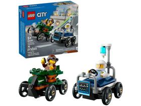 LEGO Pack de Carros de Corrida Avião vs. Leito - de Hospital 60459 70 Peças LEGO Pack de Carros de Corrida Avião vs. Leito - de Hospital 60459 70 Peças