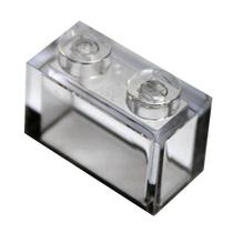 LEGO Peças e Peças: Trans-Clear (Transparent Clear) 1x2 Brick x200