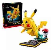 LEGO Pokémon Pikachu e Pokébola 2050 Peças 72152 LEGO Pokémon Pikachu e Pokébola 2050 Peças 72152