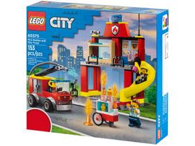 LEGO Quartel e Caminhão dos Bombeiros 153 Peças LEGO Quartel e Caminhão dos Bombeiros 153 Peças