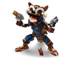 Lego Rocket e Baby Groot Guardioes da Galaxia Lego 566 Peças