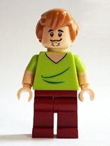 Lego Scooby Doo Shaggy Mini Figura Boca Fechada