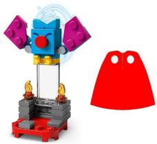 LEGO Série 3 do Mario: Minifig Swoop com Capa LEGO Vermelha Bônus