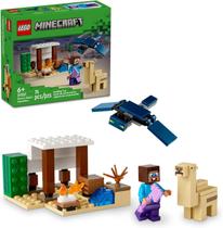 LEGO Set Minecraft Expedição no Deserto de Steve 75 peças