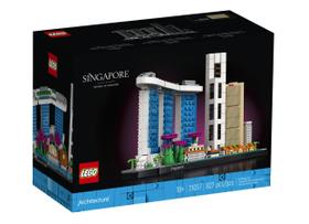 Lego Singapore Architecture Caixa Com 827 Peças 21057