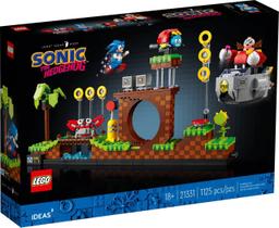 Lego Sonic The Hedgehog Green Hill Zone 1125 Peças - 21331