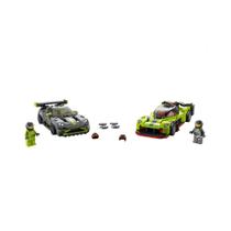 Lego Speed Champions Aston Martin Valkyrie AMR e Aston Martin Vantage 76910 - 592 Peças