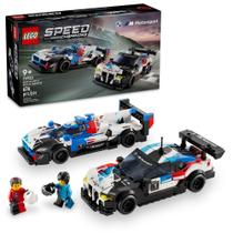 Lego Speed Champions de brinquedo BMW M4 GT3 e BMW M Hybrid V8 Lego Speed Champions de brinquedo BMW M4 GT3 e BMW M Hybrid V8