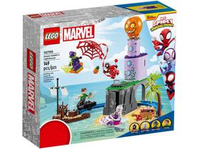 LEGO Spidey Equipe Aranha no Farol do Duende Verde - 149 Peças 10790