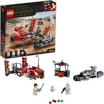LEGO Star Wars: A Ascensão de Skywalker Pasaana Speeder Chase 75250 Hovering Transport Speeder Building Kit com Action Figures (373 Peças)