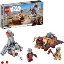 LEGO Star Wars: A New Hope T-16 Skyhopper vs Bantha Microfighters 75265 Kit de Construção de Brinquedos Colecionáveis para Crianças, Nova 2020 (198 Peças)