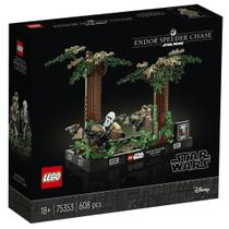 Lego Star Wars - Diorama da Perseguição de Speeder em Endor - 75353