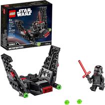 LEGO Star Wars Kylo Ren's Shuttle Microfighter 75264 Star Wars Upsilon Class Shuttle Building Kit, Nova 2020 (72 Peças)