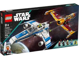 Lego Star Wars Nova República E-Wing vs. Shin Hati's Starfighter 75364