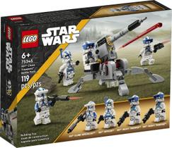 Lego star wars pacote de batalha 501 clone troopers (75345)