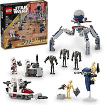 LEGO Star Wars - Pacote de Batalha de Soldado Clone e Droide de Batalha 75372