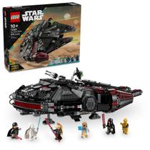 LEGO Star Wars The Dark Falcon 75389 - Starship com 6 Minifiguras