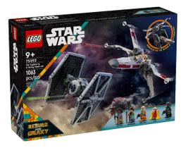 Lego Star Wars - Tie Fighter E X-wing 1063 Peças (75393) Lego Star Wars - Tie Fighter E X-wing 1063 Peças (75393)
