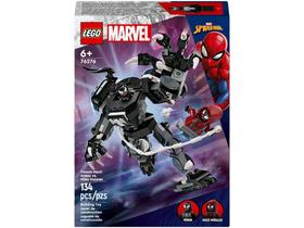 LEGO Super Heroes Marvel Armadura de Robô do Venom - vs. Miles Morales 76276 134 Peças LEGO Super Heroes Marvel Armadura de Robô do Venom - vs. Miles Morales 76276 134 Peças