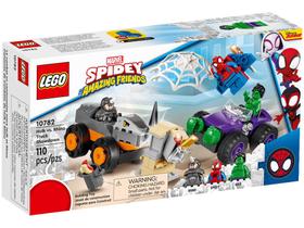 LEGO Super Heroes Marvel Confronto Hulk Contra - Rinoceronte 110 Peças 10782