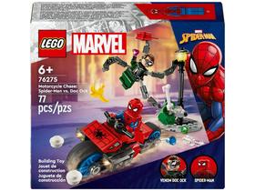 LEGO Super Heroes Marvel Perseguição de - Motocicleta: Homem-Aranha vs. Doc Ock 77 Peças
