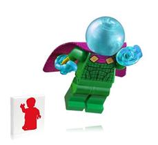 LEGO Super Heroes Spiderman Minifigura - Mysterio com Pow