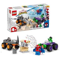 LEGO Super Heroes Spidey - Confronto Hulk Contra Rinoceronte 110 peças - 10782