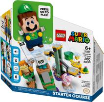 Lego Super Mario Aventuras Com Luigi 71387 Inicio 280 Peças