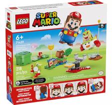 Lego Super Mario Aventuras Com Mario Interativo 218 Peças - 71439