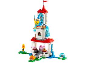 LEGO Super Mario Conjunto de Expansão Traje Peach - Gata e Torre Gelada 494 Peças 71407