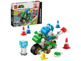 LEGO Super Mario - Mario Kart Moto Yoshi com 133 peças