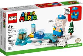 LEGO Super Mario - Pacote de Expansão - Traje Mario de Gelo e Mundo Gelado - 71415