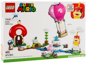LEGO Super Mario Passeio de Balão no Jardim da - Peach 453 Peças 71419