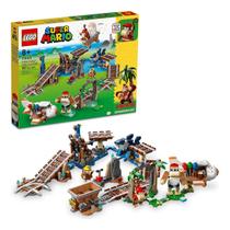 Lego Super Mario Percurso No Vagonete Do Diddy Kong 71425
