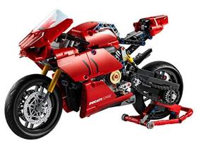 LEGO Technic: Ducati Panigale V4 R 42107 (646 peças) 2020 com embalagem sem frustração valinor