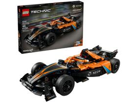 Lego technic pull back neom mclaren formula e team 452 peças - 42169