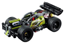 LEGO Technic WHACK! Kit de construção 42072 com pull back toy stunt car, popular meninas e meninos brinquedo de engenharia para jogo criativo (135 peças)