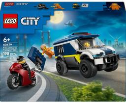 Lego van de transporte de prisioneiros da policia
