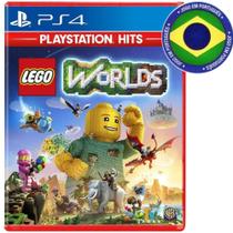 Lego Worlds PS4 e PS5 Mídia Física Dublado em Português