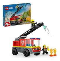 Legocity 60463 Caminhão Dos Bombeiros Com Escada 82 Peças