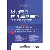 Lei Geral de Proteção de Dados na Relação de Emprego - Segurança na Gestão e no Tratamento Corporativo de Dados por meio - Editora Mizuno