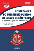 Lei Orgânica Do Ministério Público Do Estado De São Paulo Lei Orgânica Do Ministério Público Do Estado De São Paulo