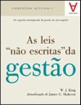 Leis nao escritas da gestao, as - ACTUAL EDITORA