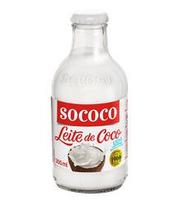 Leite coco light vidro 200ml SOCOCO