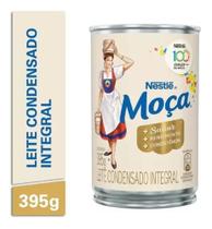 Leite condensado integral Moça Nestlé lata 395g