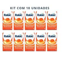 Leite condensado italac kit c/10 unid. 395G cada